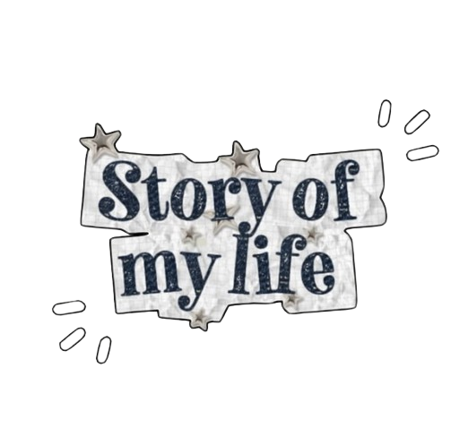 Story of my life scrapbook header